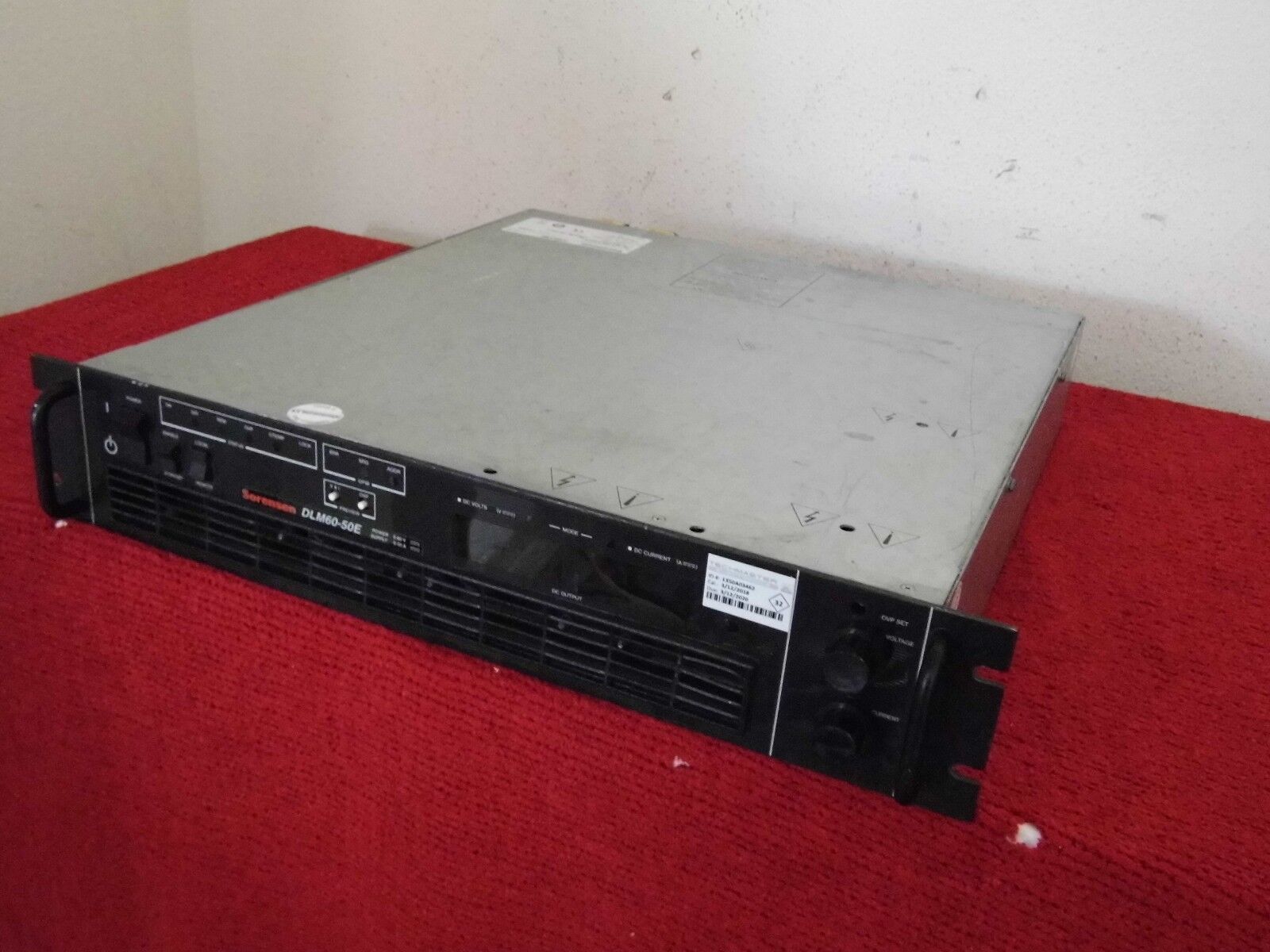Sorensen DLM60-50E M9E, NIST calibrated ** WARRANTY, 4 in stock Sorensen DLM60-50E M9E, NIST calibrated ** WARRANTY, 4 in stock